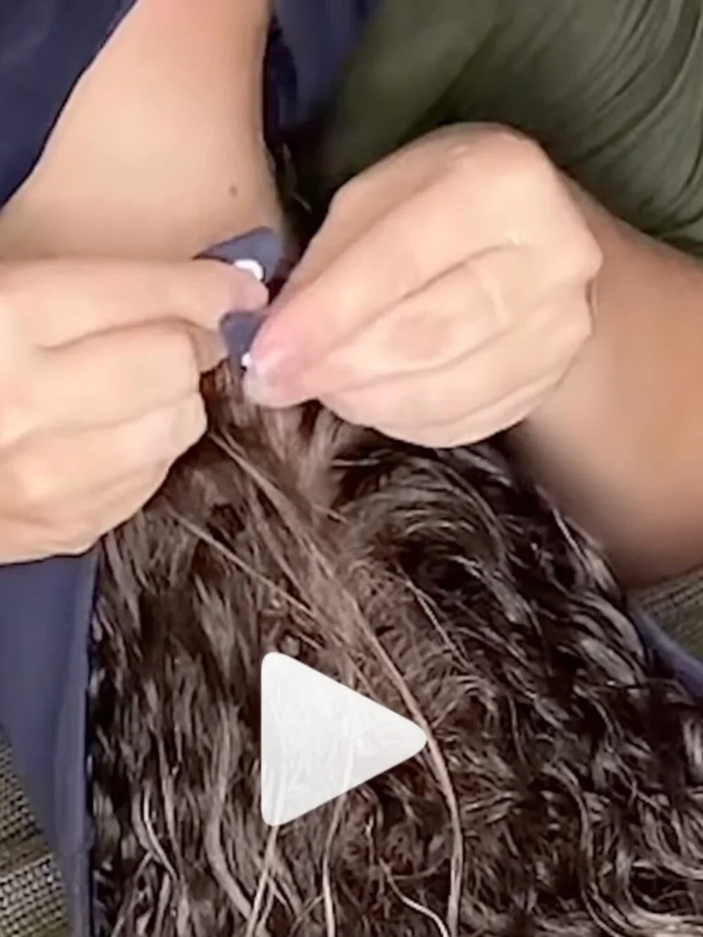 🌸 DIVA BEAUTY Plopping Hair Towel to Enhance Curly Hair & Waves NIB
